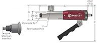 1/8 Inch (in) Termination Port Size FNL Connector with Squeeze Lever - 2