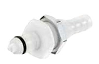 20 AC Series Panel Mount Hose Barb Plugs