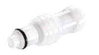 40AC Series 1/4 Inch (in) Outside Diameter (ID) Tube Size Non-Valved and Valved In-Line Push-In Plug