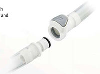 50GP Series 1/4 Inch (in) Size Non-Valved and Valved Male Thread Socket