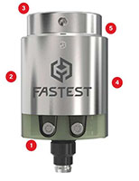 ME Series 0.015 to 0.030 Inch (in) Outer Diameter (OD) Sealing Range Medical-Life Sciences Sealing Connector - 3