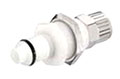 40AC Series 0.17 Inch (in) Inside Diameter (ID) Tube Size Non-Valved and Valved Panel Mount Poly-Tube Fitting (PTF) Plug