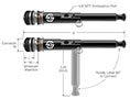 JNL Series 1.000 Inch (in) Sealing Inside Diameter (ID)/Tube Inside Diameter (ID) Internal Sealing Connector - 2