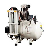 PC2 24 Liter (L) Tank Size Oil Free Compressor with Dryer