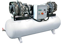 PC5 500 Liter (L) Tank Size Oil Free Air Compressor