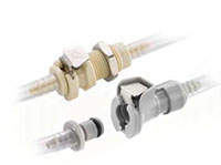 20PP Series 1/8 Inch (in) Size Non-Valved and Valved Male Thread Socket - 6