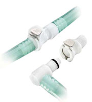 40AC Series 1/4 Inch (in) Size Non-Valved and Valved Male Thread Socket - 7