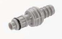 50PP Series 1/4 Inch (in) Inside Diameter (ID) Tube Size and Non-Valved In-Line Hose Barb Plug