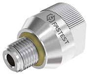TwistMate® MIT and MITH Series -04 (7/16-20) Inch (in) High Pressure Non-Swivel Style Connector for Connecting to Female Society of Automotive Engineer (SAE) O-Ring Boss Ports