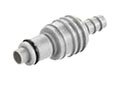 40PP Series 1/4 Inch (in) Inside Diameter (ID) Tube Size Non-Valved and Valved In-Line Hose Barb Plug